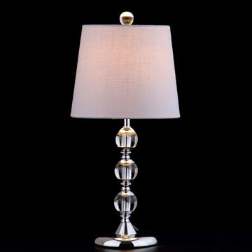 Hudson 20" Crystal Mini LED Table Lamp - JONATHAN Y